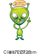 Alien Clipart #1722728 by Zooco