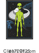 Alien Clipart #1729125 by Vector Tradition SM