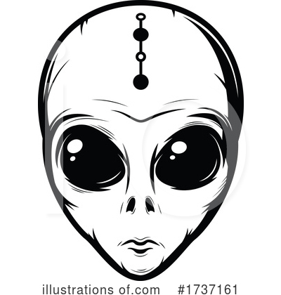 Royalty-Free (RF) Alien Clipart Illustration by Vector Tradition SM - Stock Sample #1737161