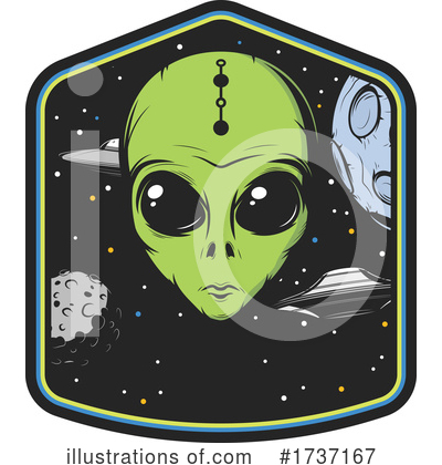 Royalty-Free (RF) Alien Clipart Illustration by Vector Tradition SM - Stock Sample #1737167