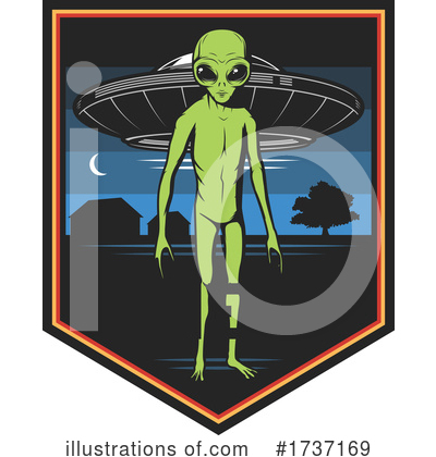 Royalty-Free (RF) Alien Clipart Illustration by Vector Tradition SM - Stock Sample #1737169
