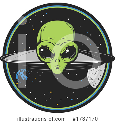 Royalty-Free (RF) Alien Clipart Illustration by Vector Tradition SM - Stock Sample #1737170