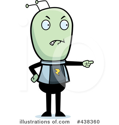Royalty-Free (RF) Alien Clipart Illustration by Cory Thoman - Stock Sample #438360