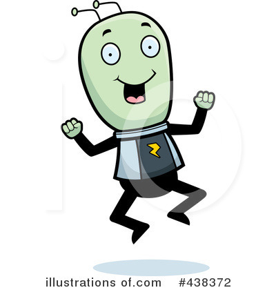Royalty-Free (RF) Alien Clipart Illustration by Cory Thoman - Stock Sample #438372