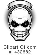 Alien Skull Clipart #1432682 by Cory Thoman