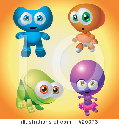 Alien Clipart #20373 by Tonis Pan