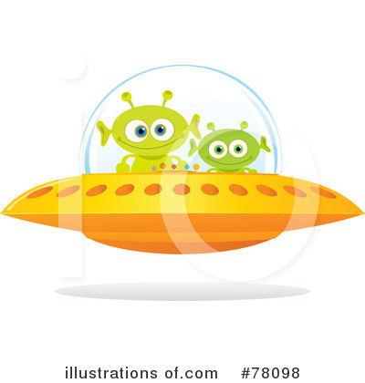 Royalty-Free (RF) Aliens Clipart Illustration by Qiun - Stock Sample #78098