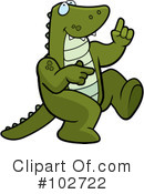 Alligator Clipart #102722 by Cory Thoman