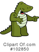 Alligator Clipart #102850 by Cory Thoman