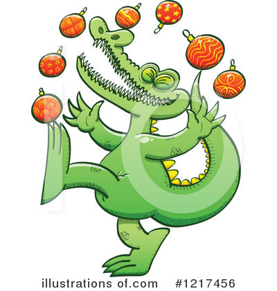 Royalty-Free (RF) Alligator Clipart Illustration by Zooco - Stock Sample #1217456