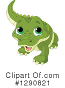 Alligator Clipart #1290821 by Pushkin