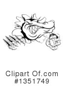 Alligator Clipart #1351749 by AtStockIllustration