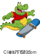 Alligator Clipart #1778205 by Hit Toon