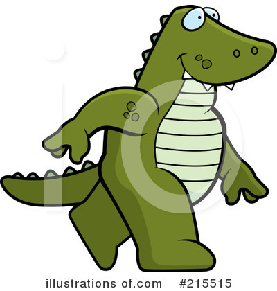 Alligator Clipart #215515 by Cory Thoman