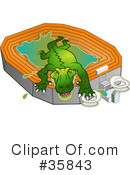 Alligator Clipart #35843 by Prawny