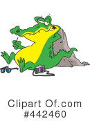 Alligator Clipart #442460 by toonaday