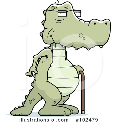 Alligators Clipart #102479 by Cory Thoman