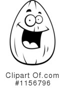 Almond Clipart #1156796 by Cory Thoman