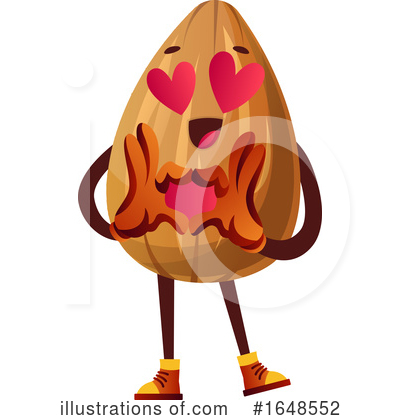 Royalty-Free (RF) Almond Clipart Illustration by Morphart Creations - Stock Sample #1648552
