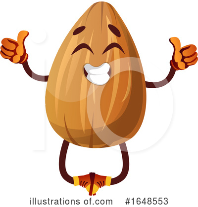 Royalty-Free (RF) Almond Clipart Illustration by Morphart Creations - Stock Sample #1648553