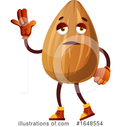 Royalty-Free (RF) Almond Clipart Illustration by Morphart Creations - Stock Sample #1648554