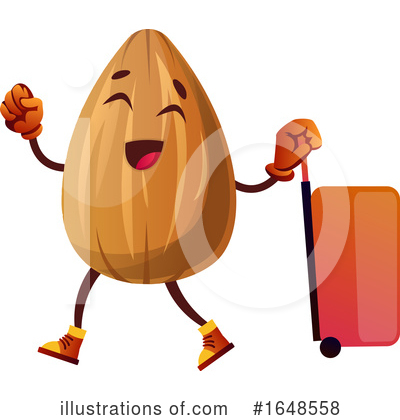 Royalty-Free (RF) Almond Clipart Illustration by Morphart Creations - Stock Sample #1648558