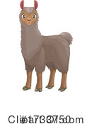 Alpaca Clipart #1733750 by Vector Tradition SM