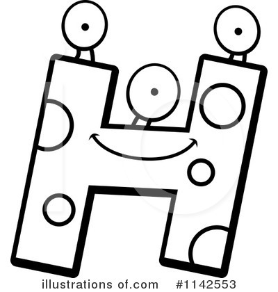 Royalty-Free (RF) Alphabet Clipart Illustration by Cory Thoman - Stock Sample #1142553