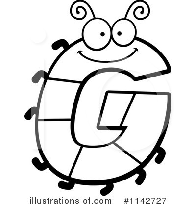 Royalty-Free (RF) Alphabet Clipart Illustration by Cory Thoman - Stock Sample #1142727