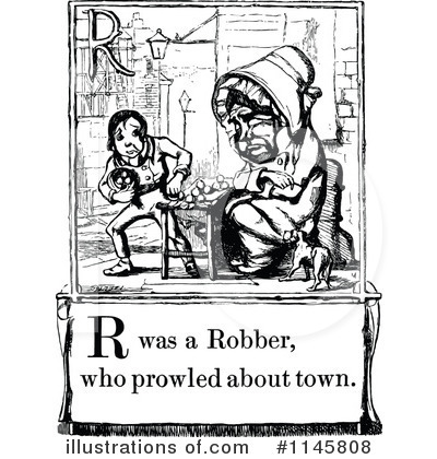 Robber Clipart #1145808 by Prawny Vintage