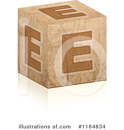 Letter Cube Clipart #1164834 by Andrei Marincas
