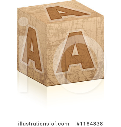 Letter Cube Clipart #1164838 by Andrei Marincas