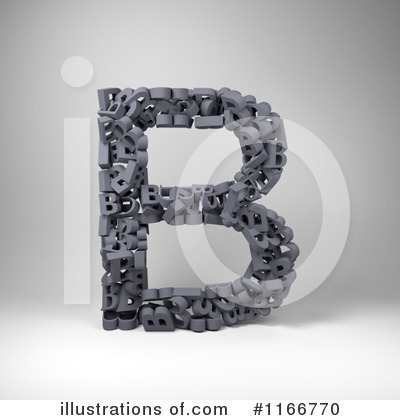 3d Letter Clipart #1166770 by stockillustrations