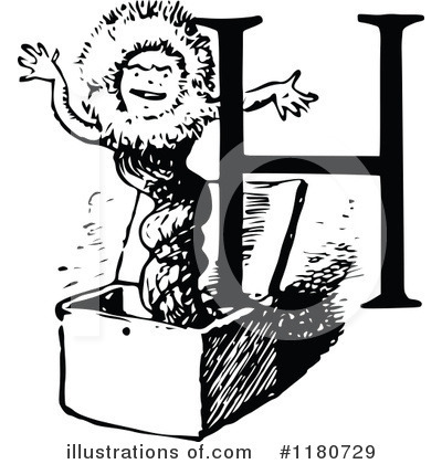 Royalty-Free (RF) Alphabet Clipart Illustration by Prawny Vintage - Stock Sample #1180729