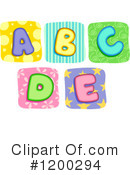 Alphabet Clipart #1200294 by BNP Design Studio