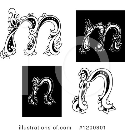 Royalty-Free (RF) Alphabet Clipart Illustration by Vector Tradition SM - Stock Sample #1200801
