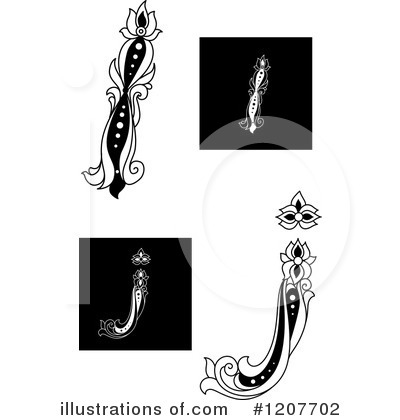 Royalty-Free (RF) Alphabet Clipart Illustration by Vector Tradition SM - Stock Sample #1207702