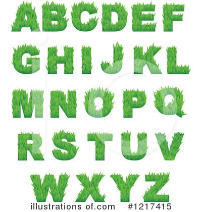 Royalty-Free (RF) Alphabet Clipart Illustration by Vector Tradition SM - Stock Sample #1217415