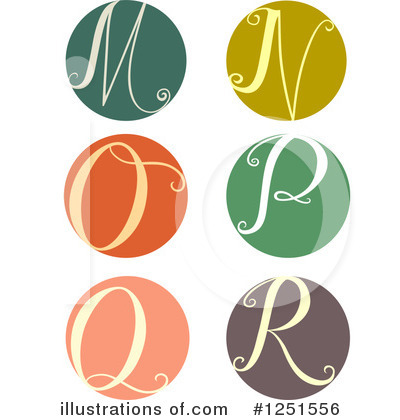 Royalty-Free (RF) Alphabet Clipart Illustration by BNP Design Studio - Stock Sample #1251556
