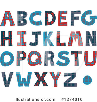 Royalty-Free (RF) Alphabet Clipart Illustration by Prawny - Stock Sample #1274616