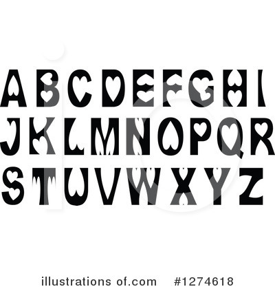 Royalty-Free (RF) Alphabet Clipart Illustration by Prawny - Stock Sample #1274618