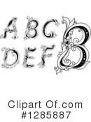 Alphabet Clipart #1285887 by Vector Tradition SM