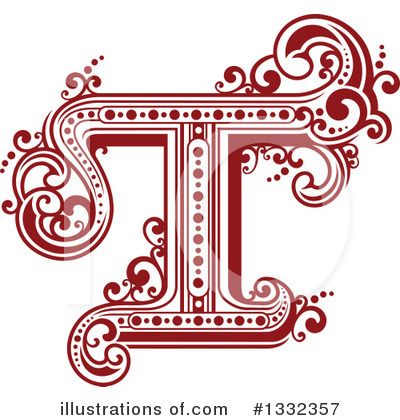 Letter T Clipart #1332357 by Vector Tradition SM