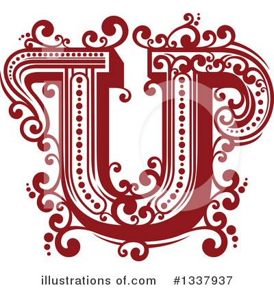 Royalty-Free (RF) Alphabet Clipart Illustration by Vector Tradition SM - Stock Sample #1337937