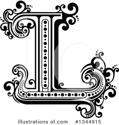 Royalty-Free (RF) Alphabet Clipart Illustration by Vector Tradition SM - Stock Sample #1344915