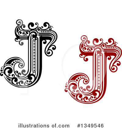 Royalty-Free (RF) Alphabet Clipart Illustration by Vector Tradition SM - Stock Sample #1349546