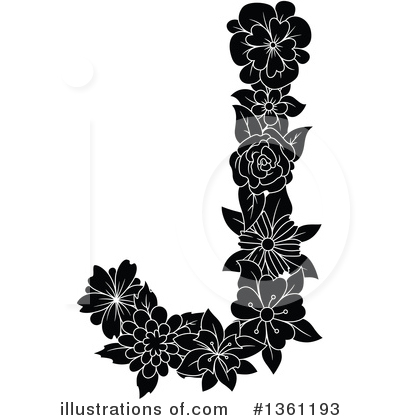 Letter J Clipart #1361193 by Vector Tradition SM