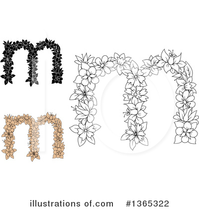 Royalty-Free (RF) Alphabet Clipart Illustration by Vector Tradition SM - Stock Sample #1365322