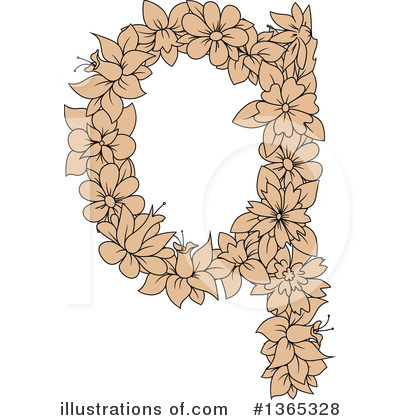 Letter Q Clipart #1365328 by Vector Tradition SM