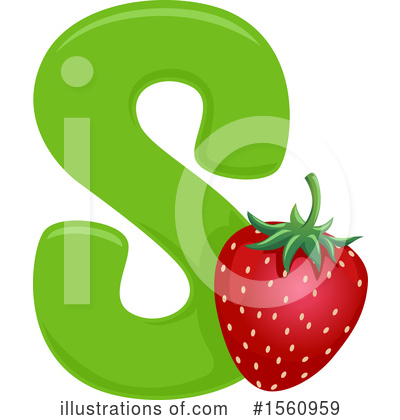 Strawberry Clipart #1560959 by BNP Design Studio